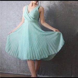 Anthropologie Eva Franco dress light blue pattern small (sm)